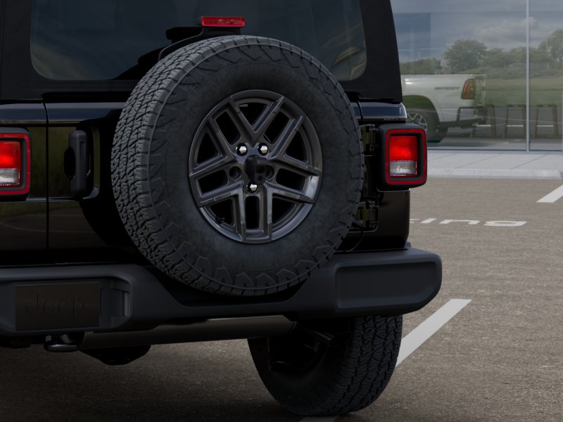 New 2026 Black Clear-Coat Exterior Paint Jeep WRANGLER 2-DOOR SPORT S image 113
