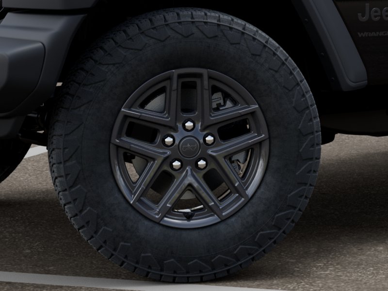 New 2026 Black Clear-Coat Exterior Paint Jeep WRANGLER 2-DOOR SPORT S image 108