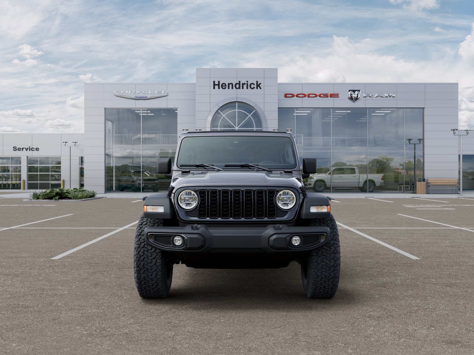 New 2026 Granite Crystal Metallic Clear-Coat Exterior Paint Jeep Willys image 67