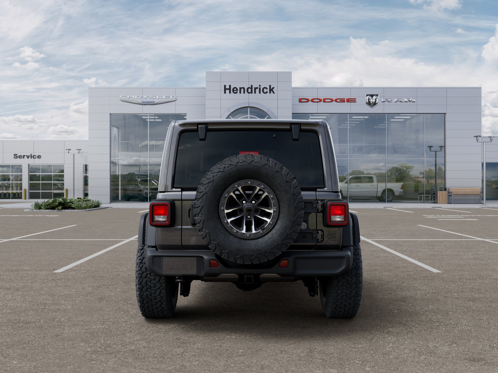 New 2026 Granite Crystal Metallic Clear-Coat Exterior Paint Jeep Willys image 68