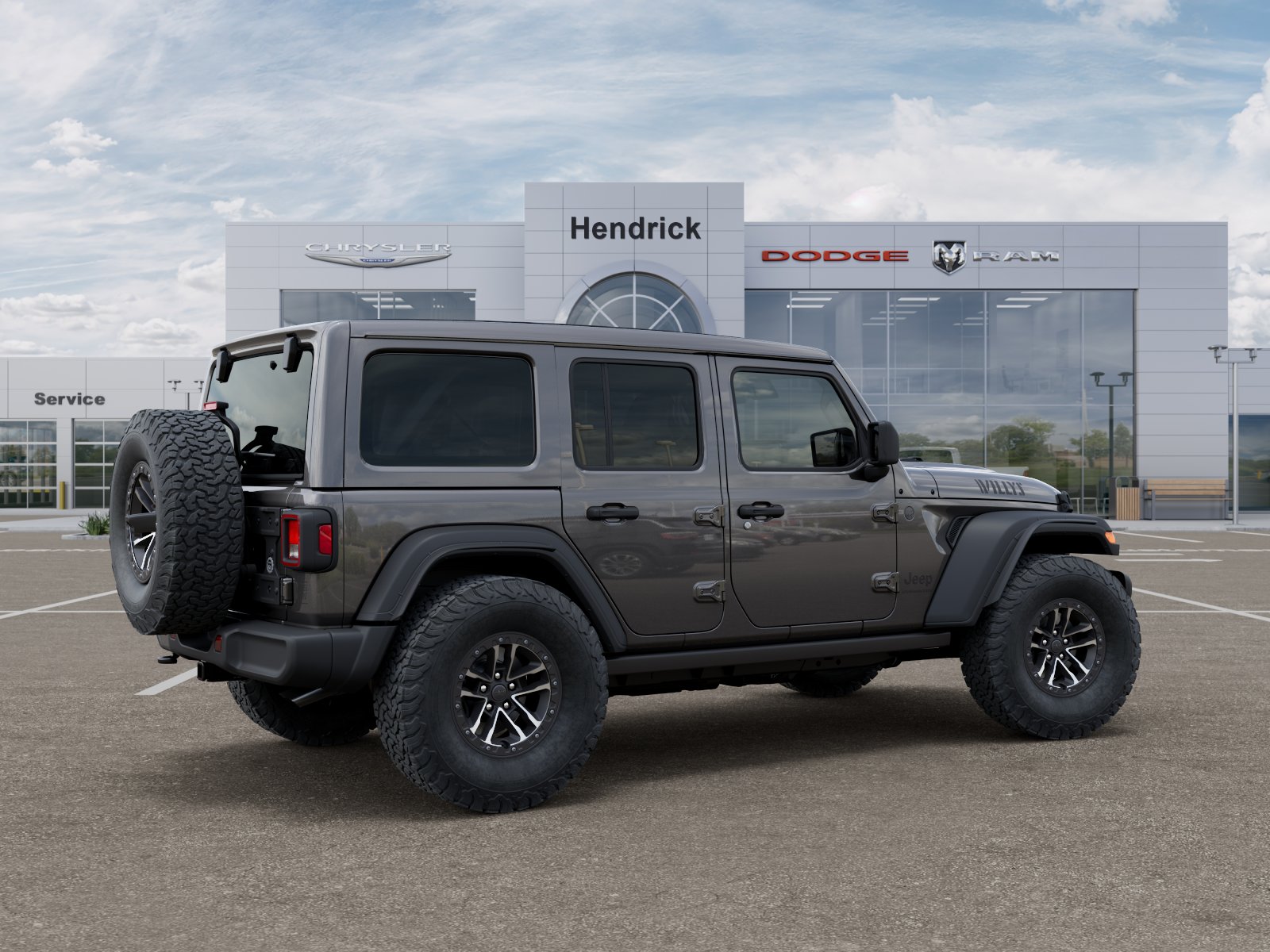 New 2026 Granite Crystal Metallic Clear-Coat Exterior Paint Jeep Willys image 66
