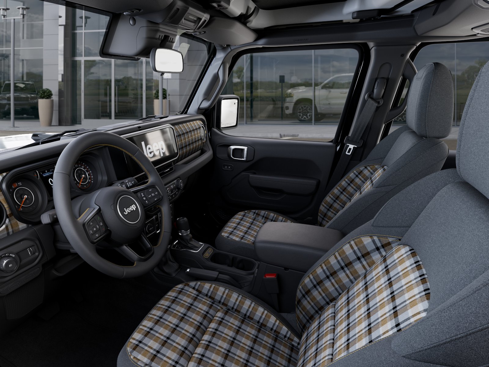 New 2026 Black Clear-Coat Exterior Paint Jeep WRANGLER 4-DOOR 85TH ANNIVERSA image 122