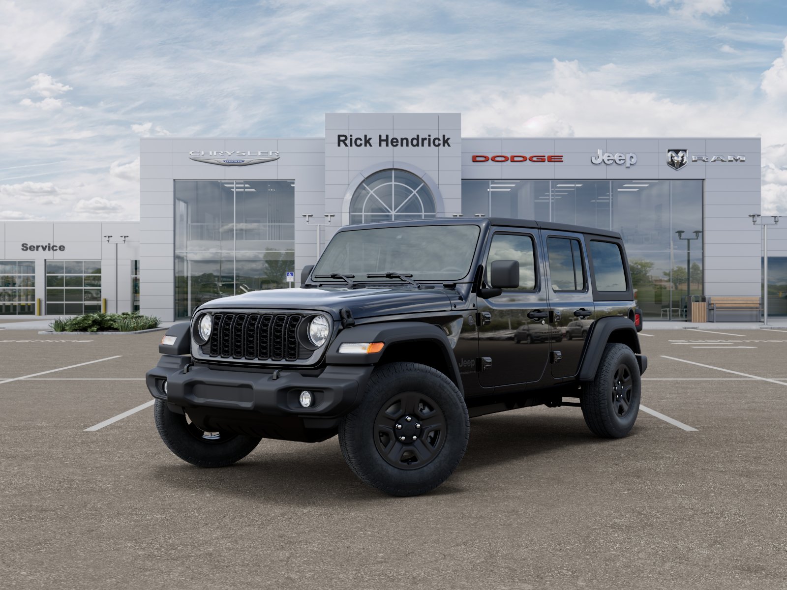New 2026 Black Clearcoat Jeep Sport image 36