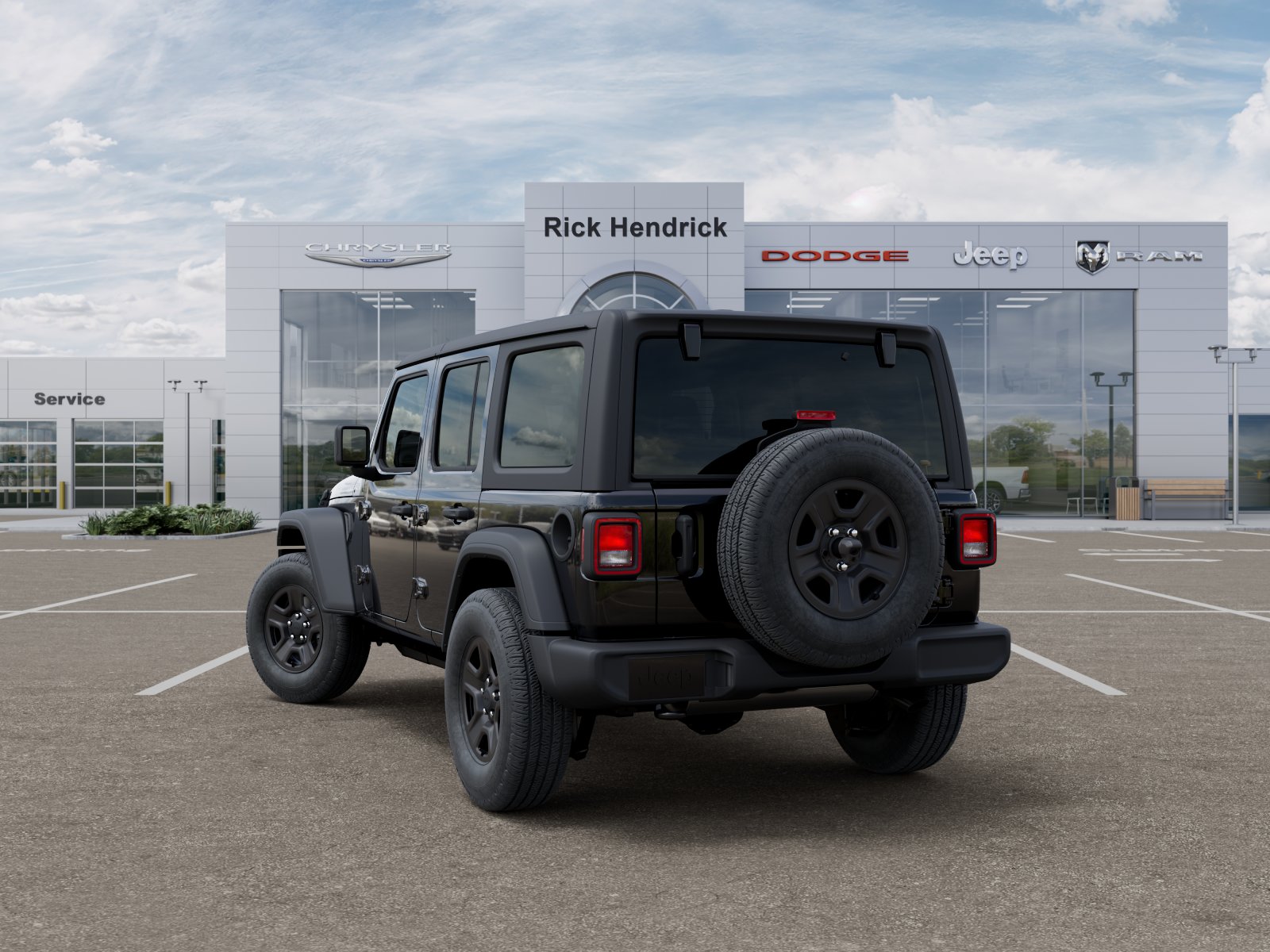 New 2026 Black Clearcoat Jeep Sport image 38