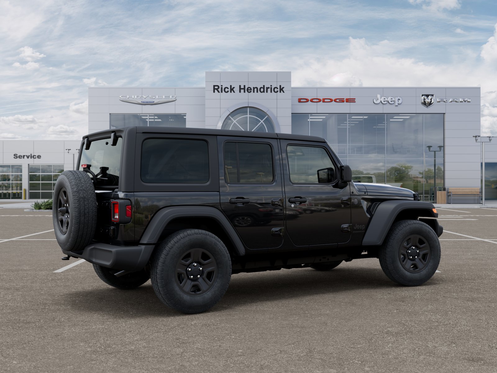 New 2026 Black Clearcoat Jeep Sport image 39