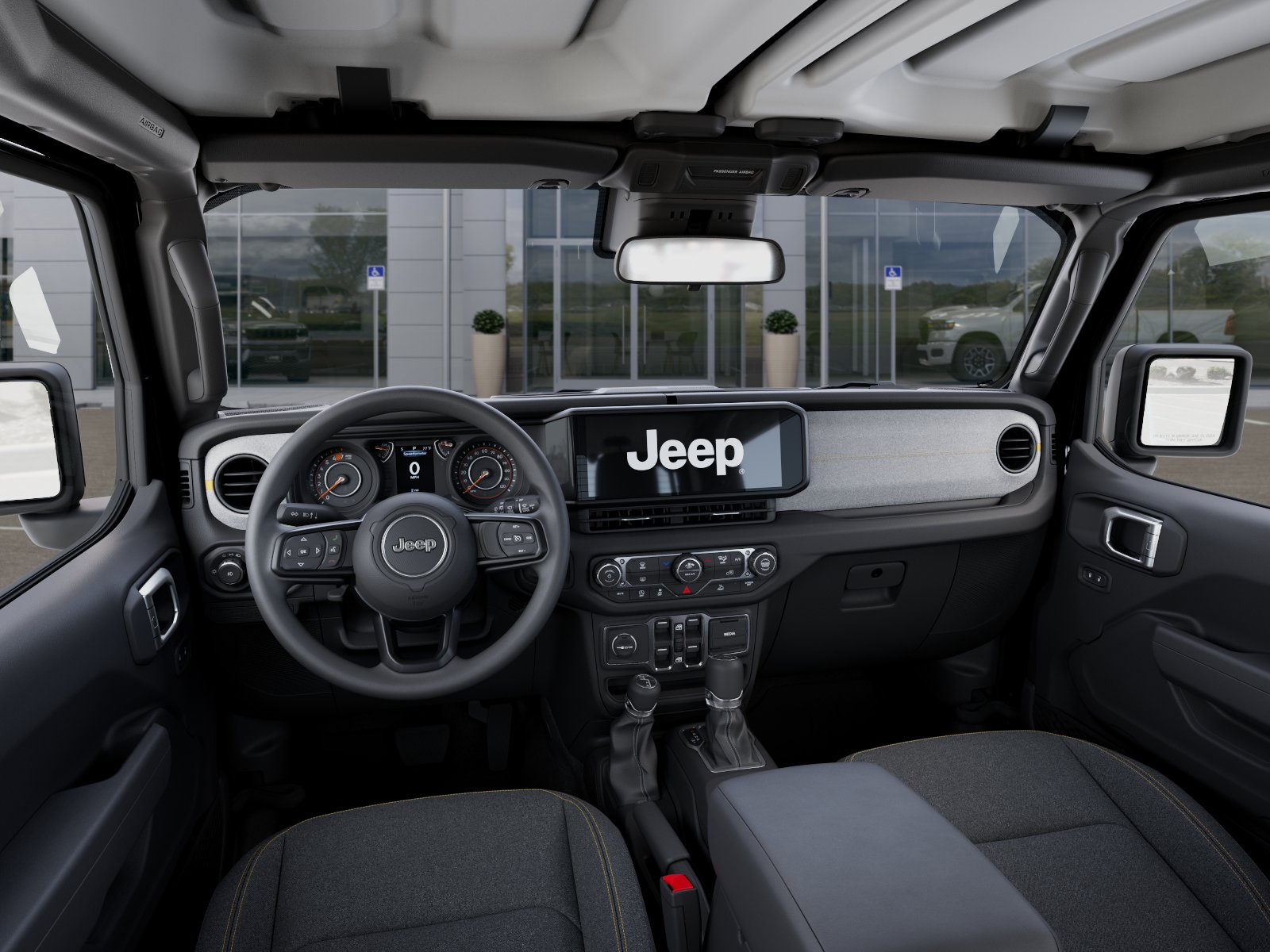 New 2026 Black Clearcoat Jeep Sport image 48