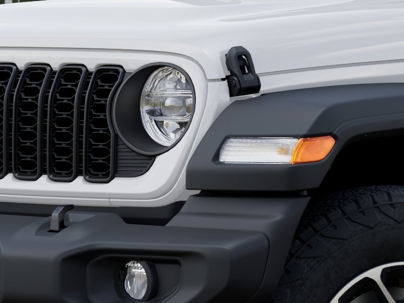 New 2026 Bright White Clear-Coat Exterior Paint Jeep Sport S image 22