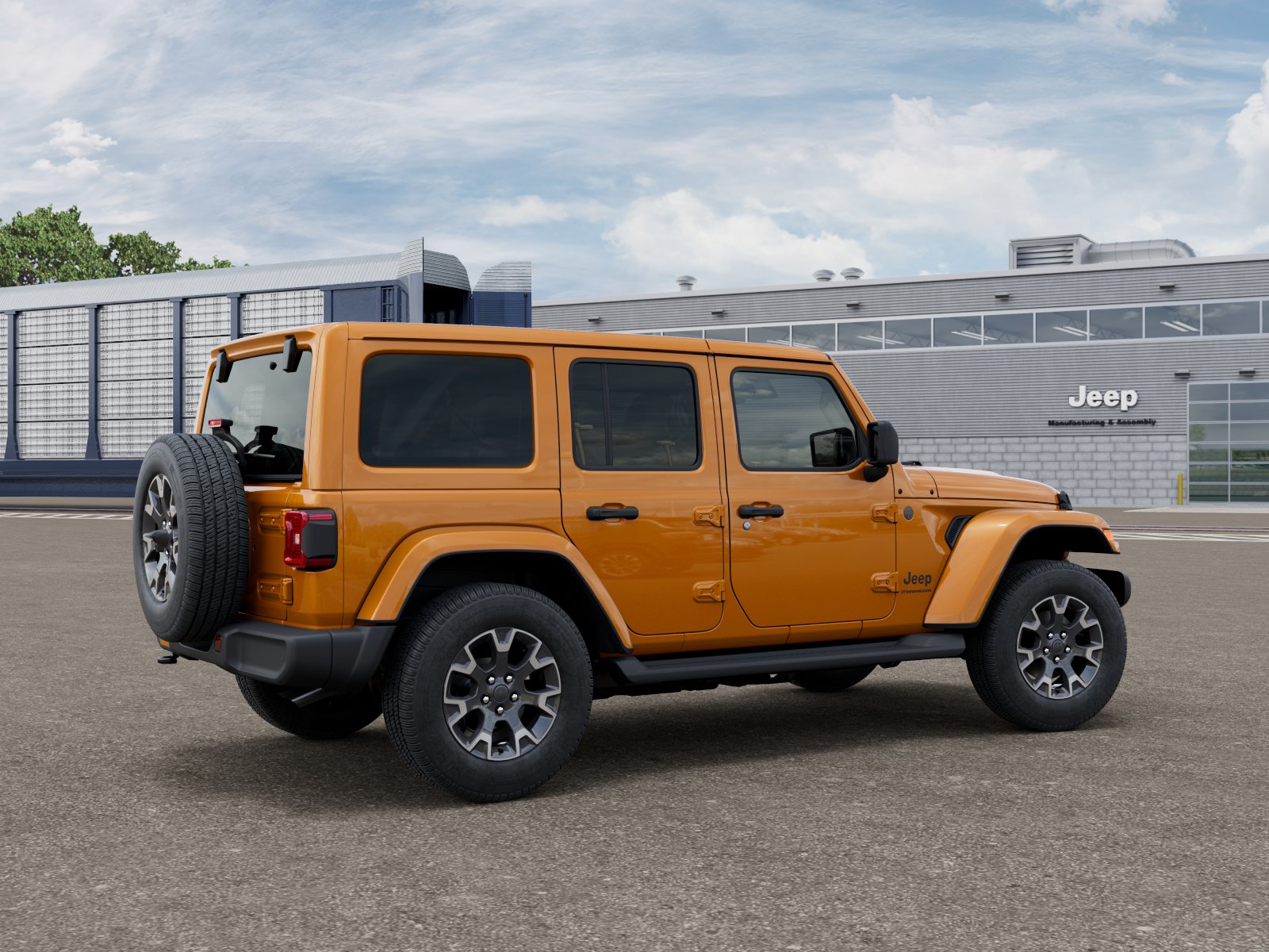New 2026 Goldilocks Exterior Paint Jeep Sahara image 4