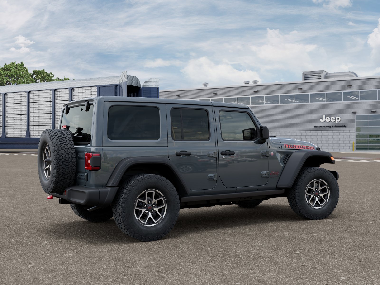 New 2026 Anvil Clear-Coat Exterior Paint Jeep Rubicon image 4