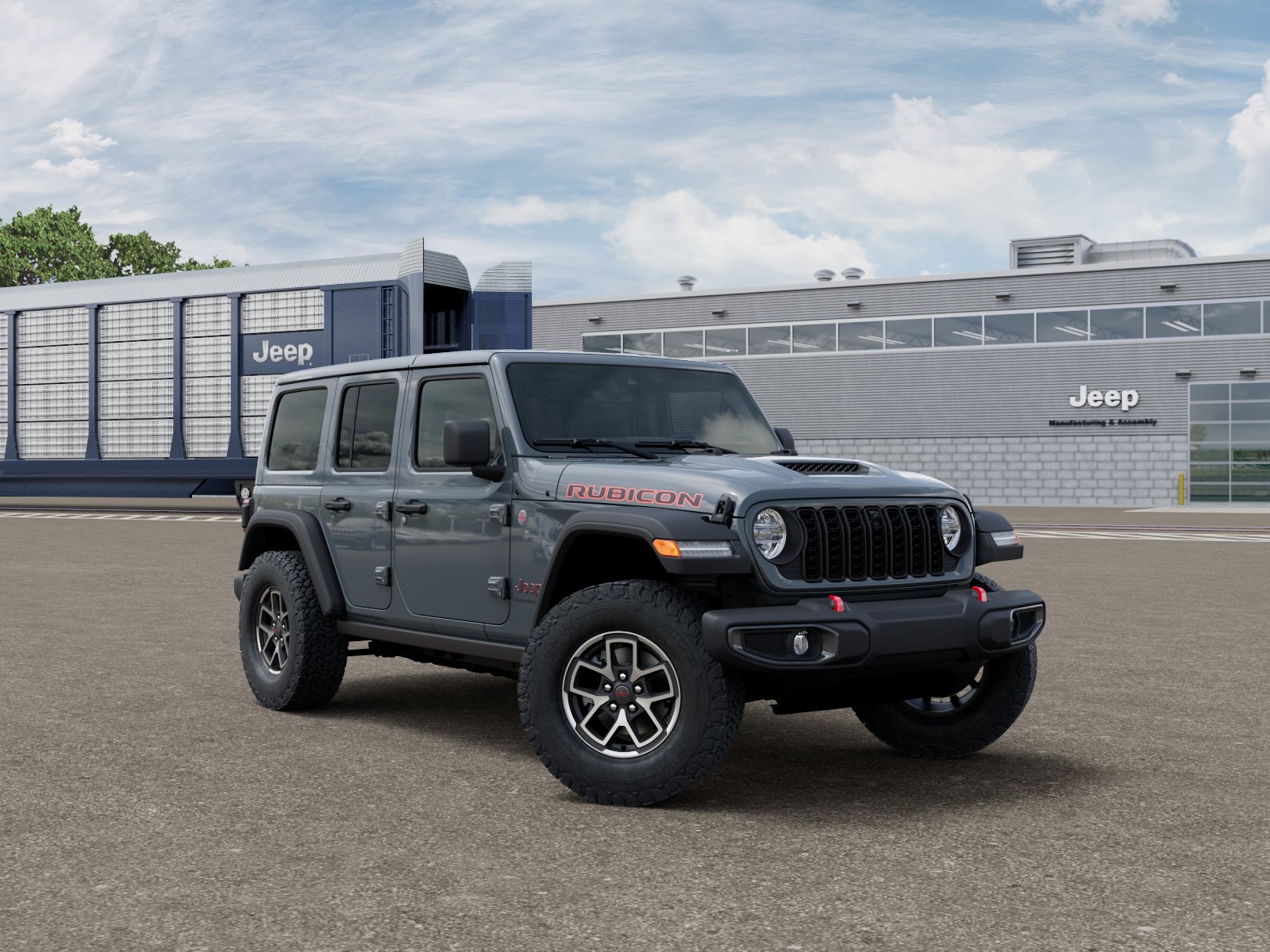 New 2026 Anvil Clear-Coat Exterior Paint Jeep Rubicon image 5