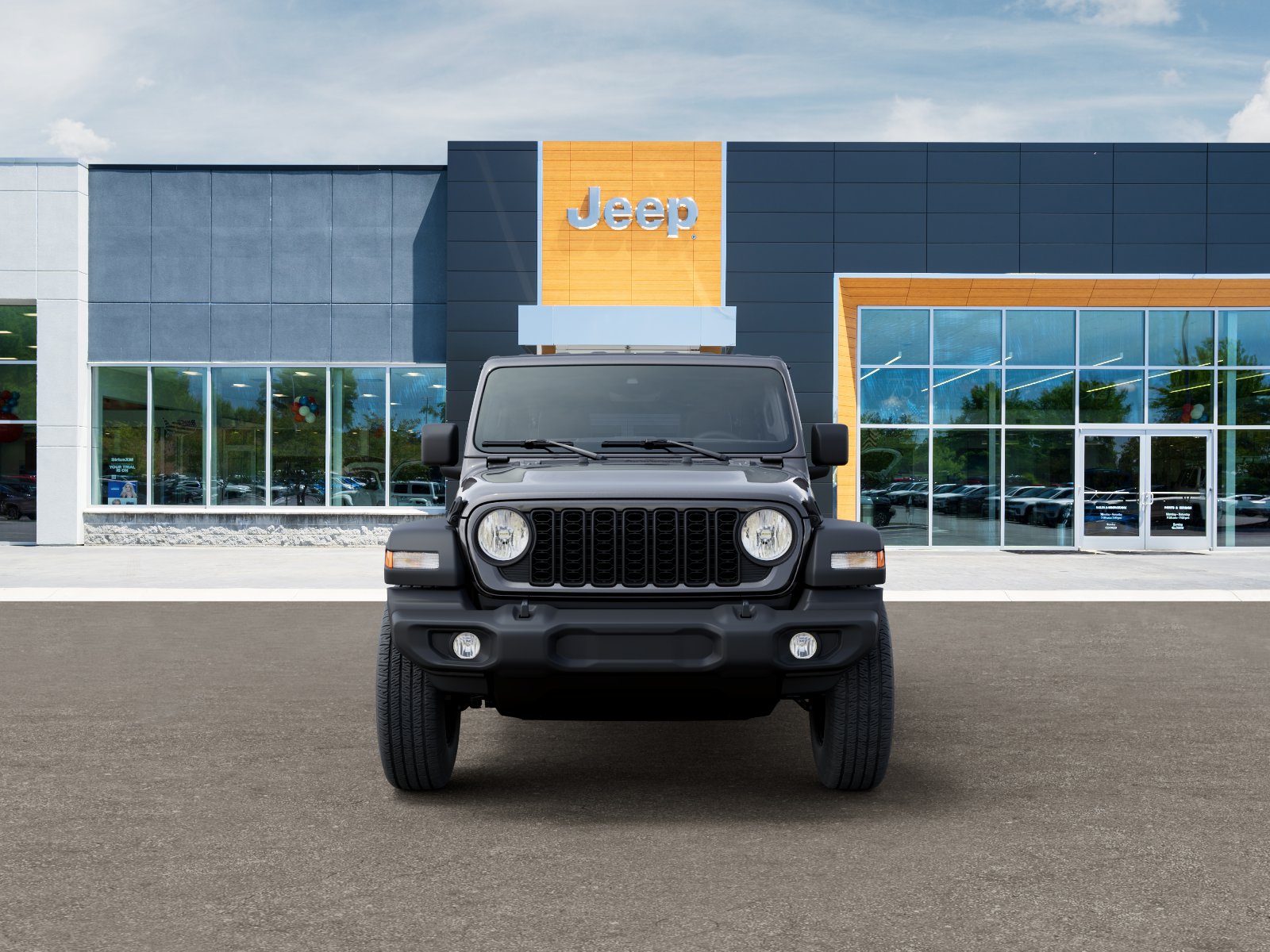 New 2026 Granite Crystal Metallic Clearcoat Jeep Sport image 32