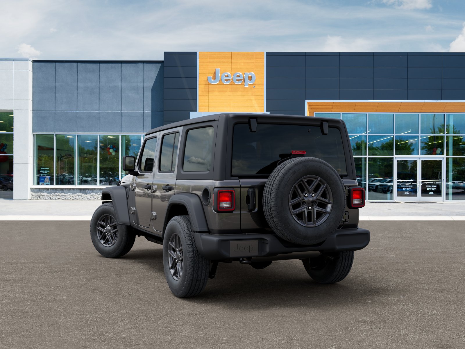 New 2026 Granite Crystal Metallic Clearcoat Jeep Sport image 29