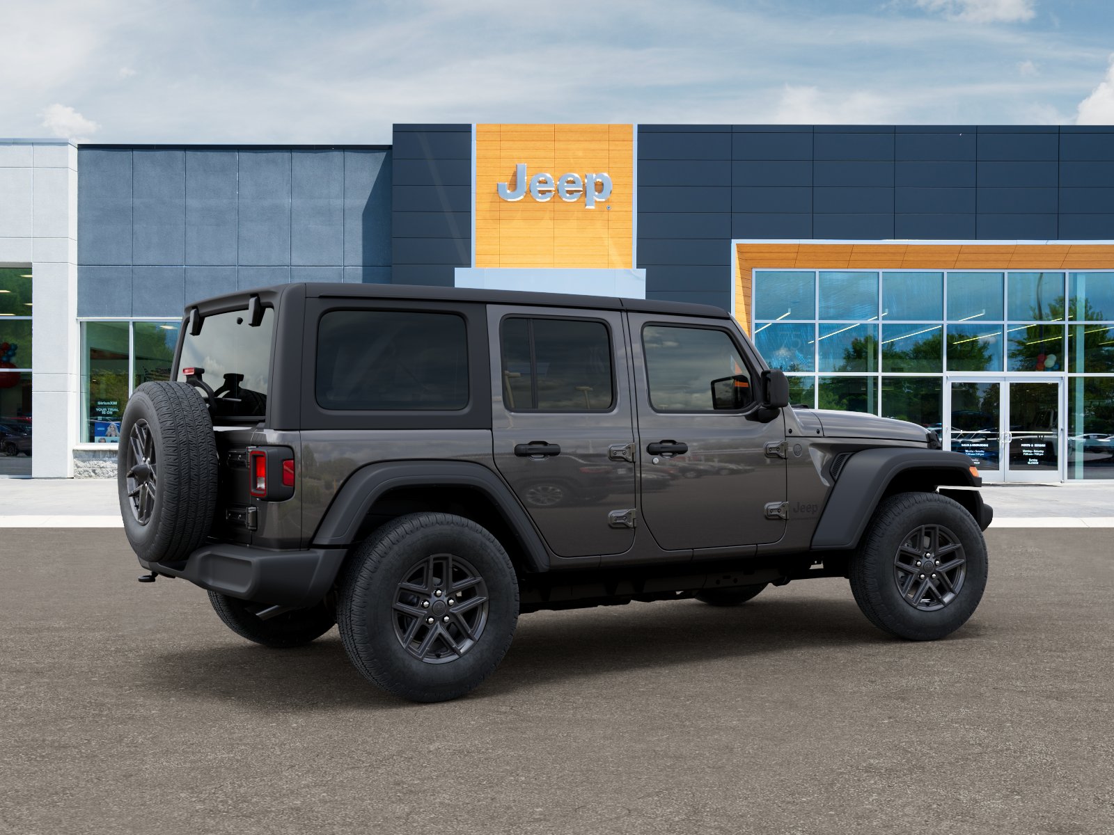 New 2026 Granite Crystal Metallic Clearcoat Jeep Sport image 30