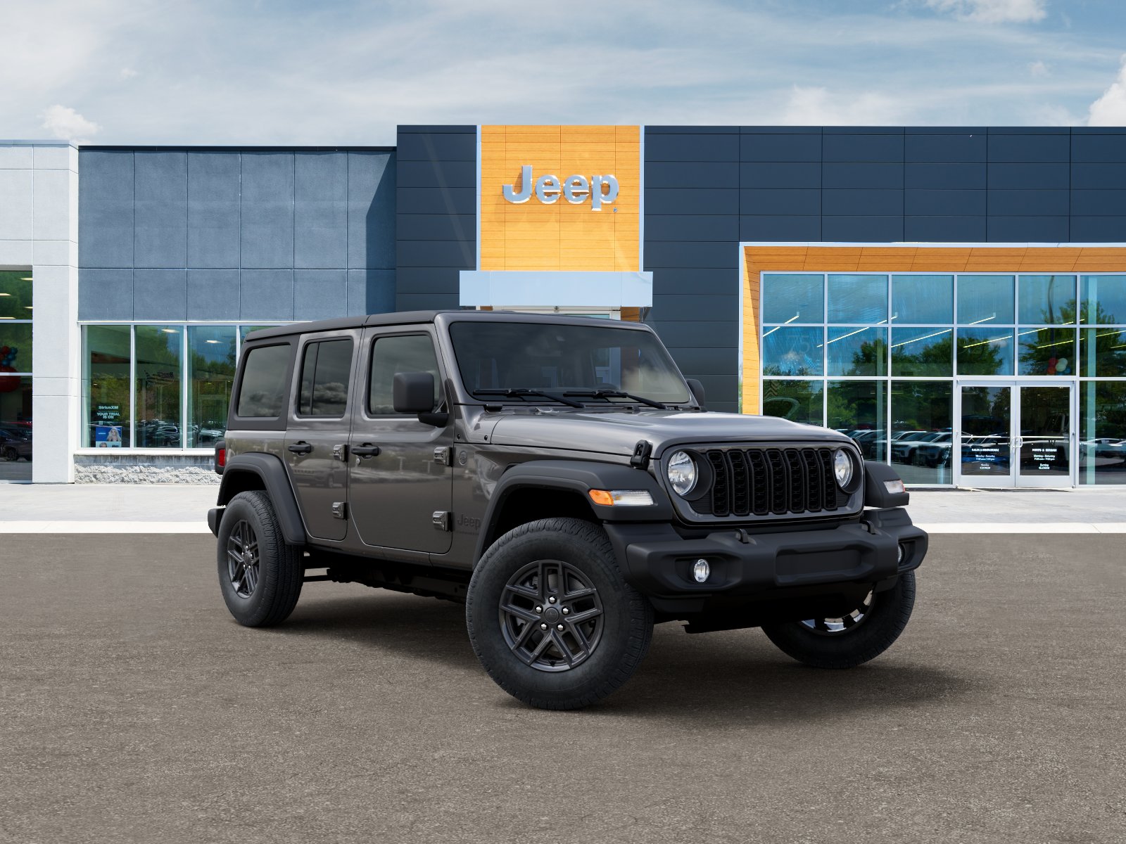 New 2026 Granite Crystal Metallic Clearcoat Jeep Sport image 31