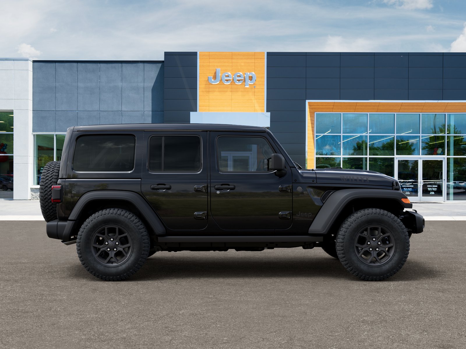 New 2026 Black Clearcoat Jeep Willys image 47