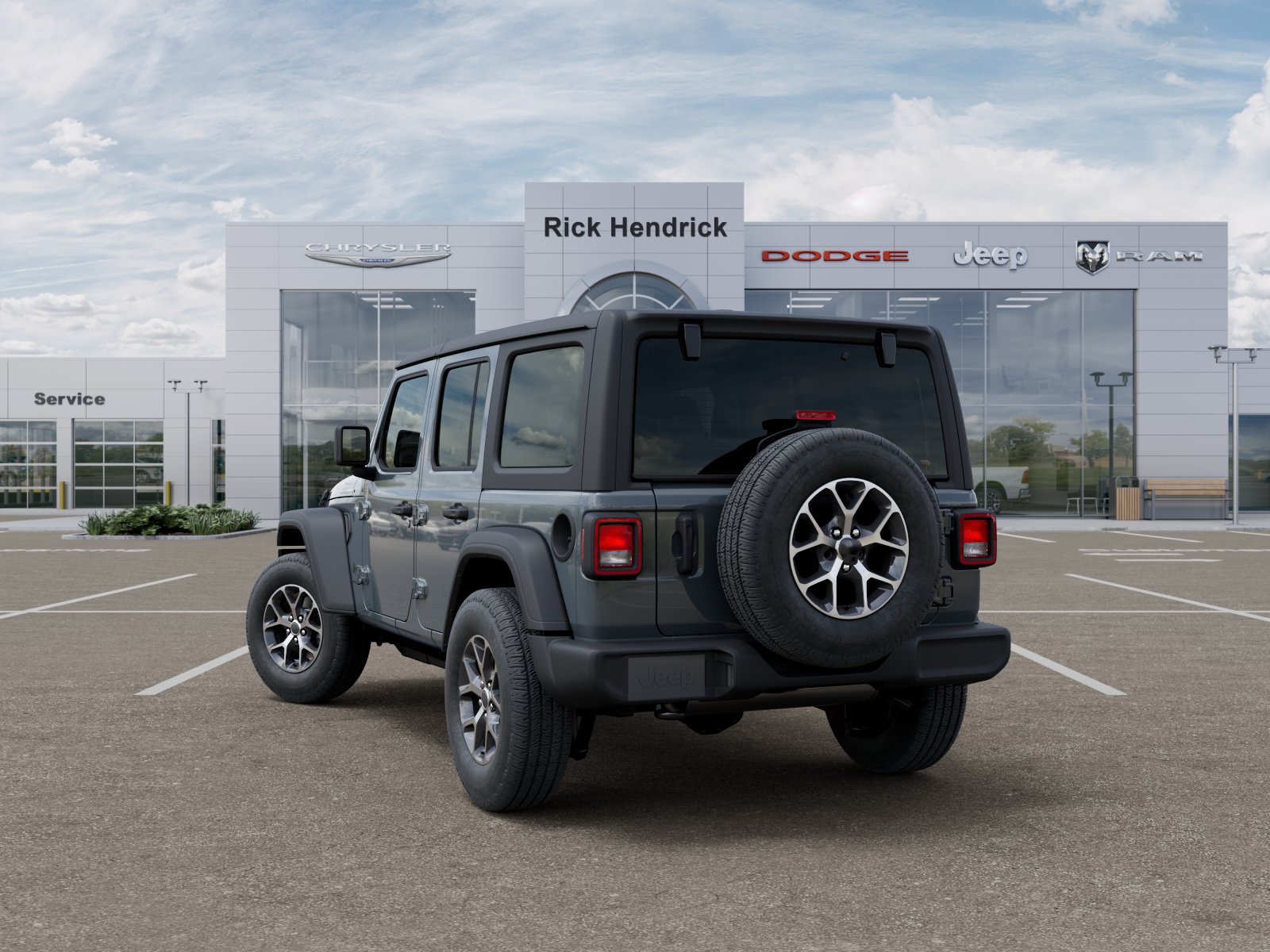 New 2026 Anvil Clear-Coat Exterior Paint Jeep Sport S image 38