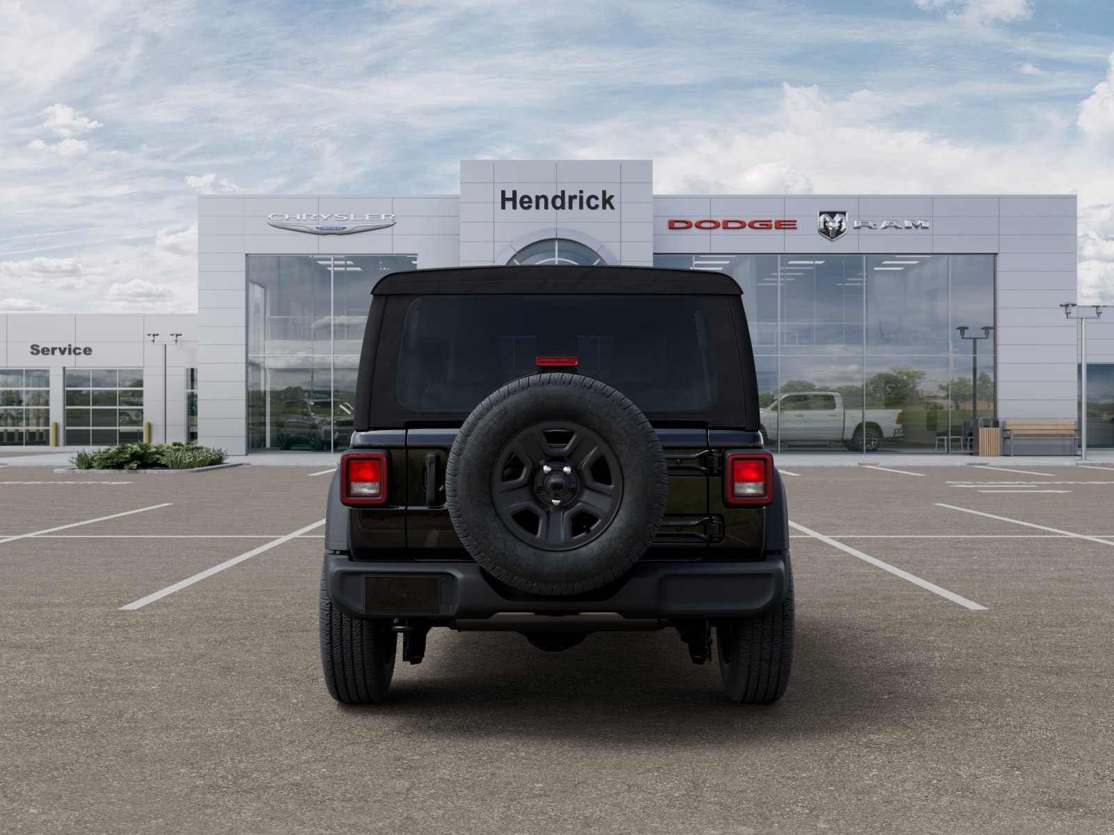 New 2026 Black Clear-Coat Exterior Paint Jeep Sport image 42