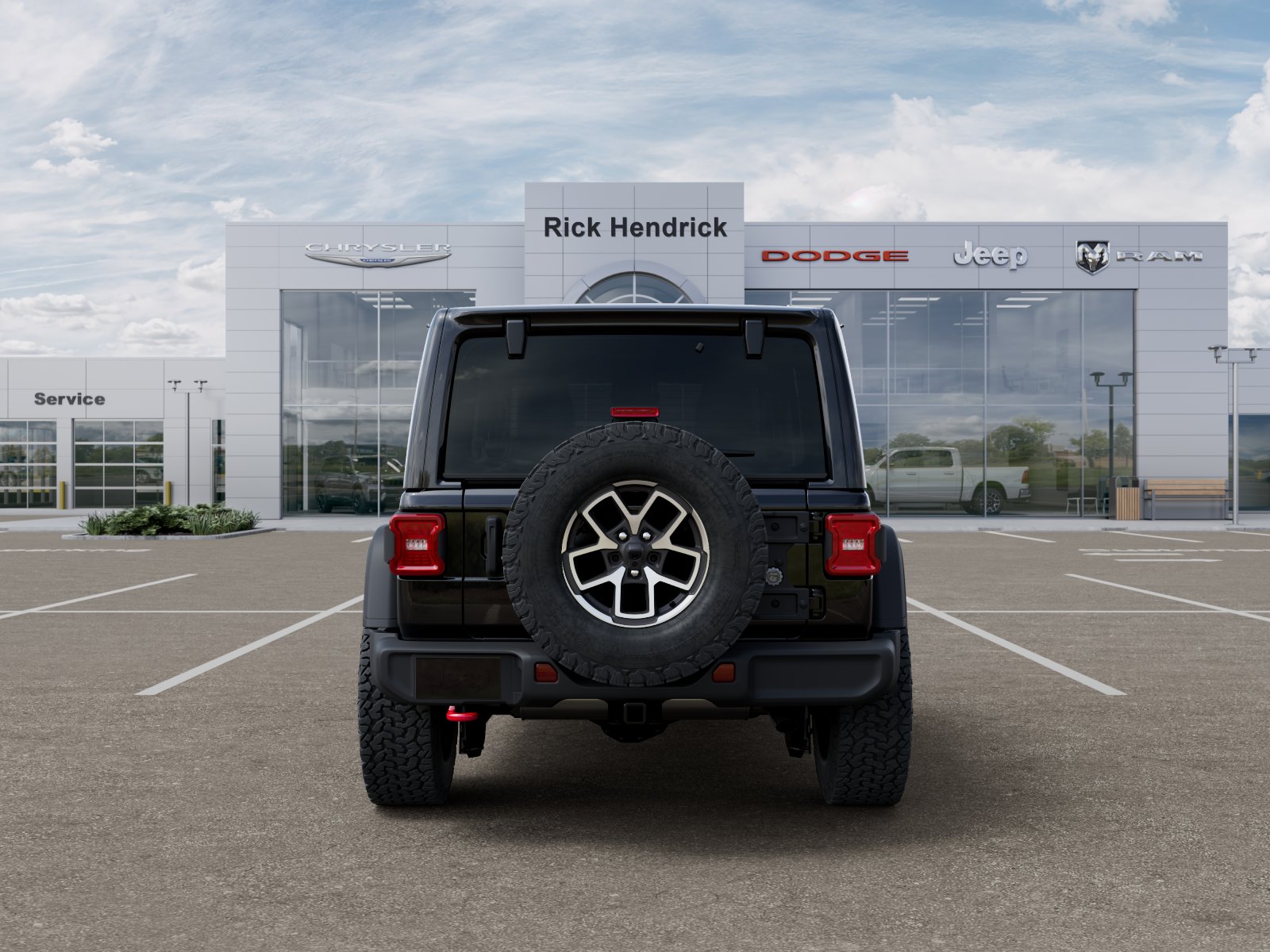 New 2026 Black Clearcoat Jeep Rubicon image 6