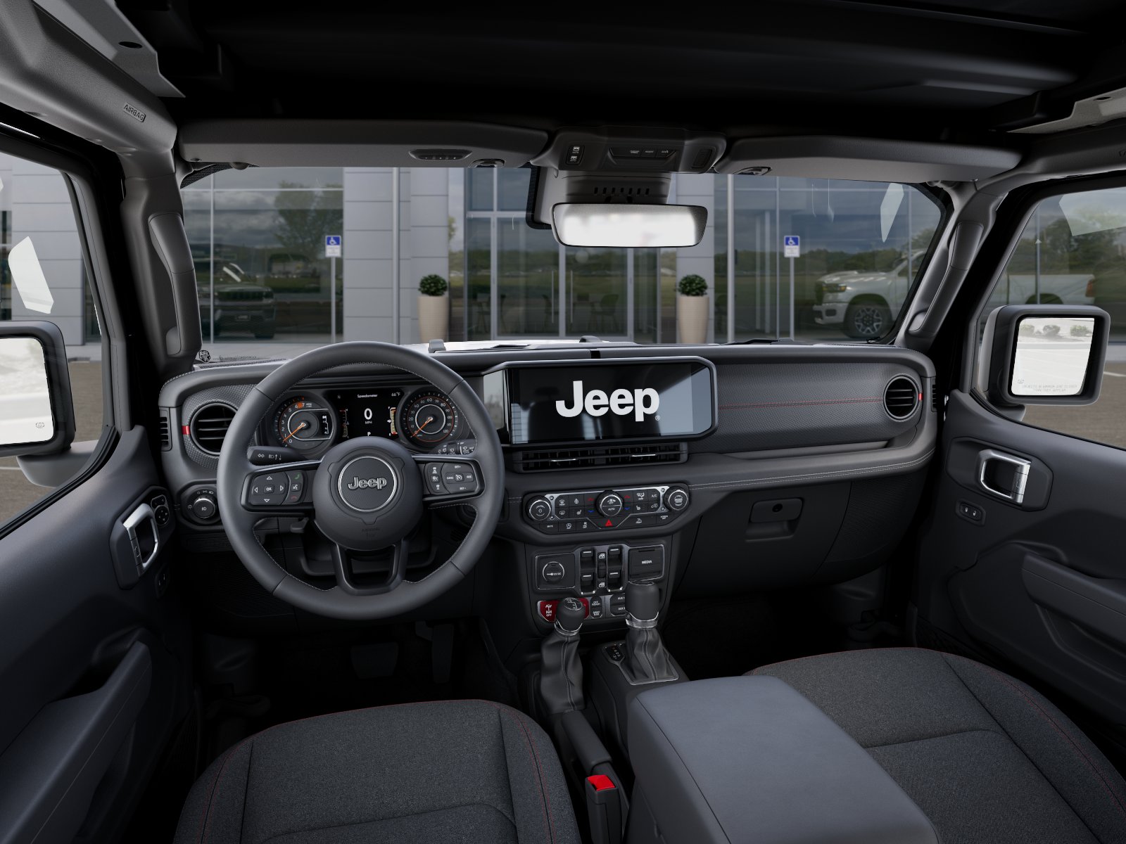 New 2026 Black Clearcoat Jeep Rubicon image 13