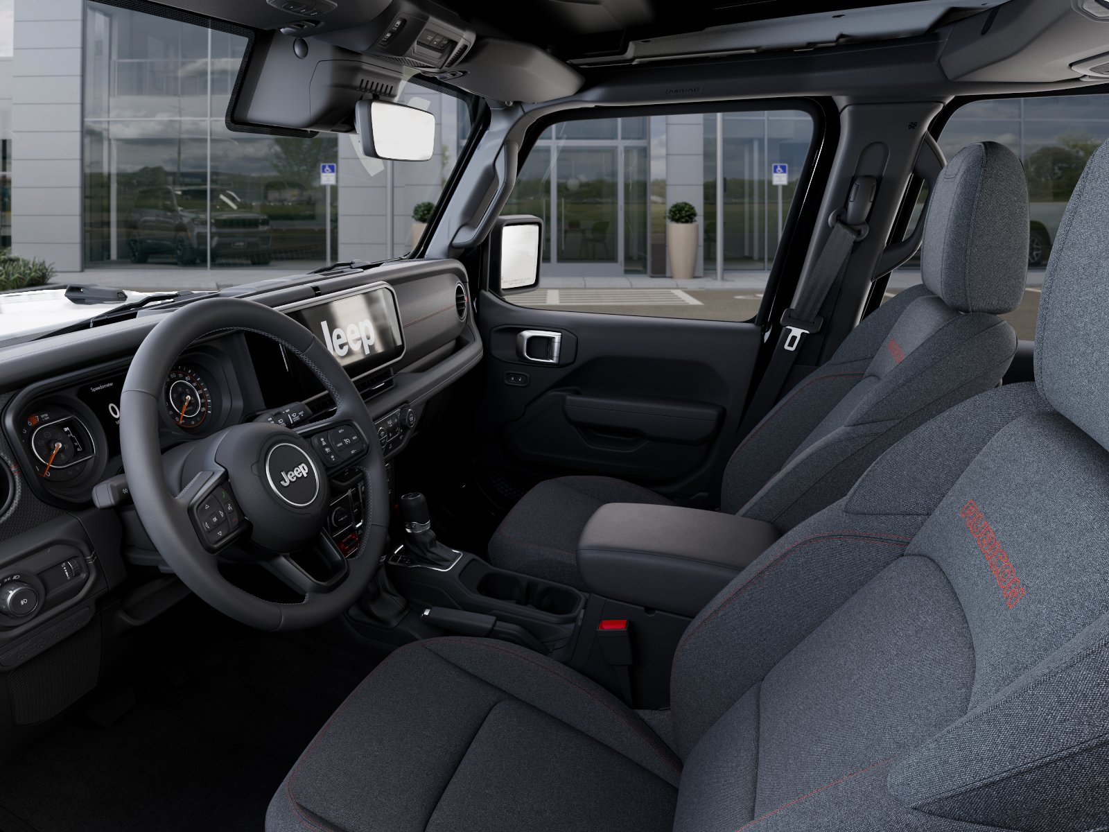 New 2026 Black Clearcoat Jeep Rubicon image 21