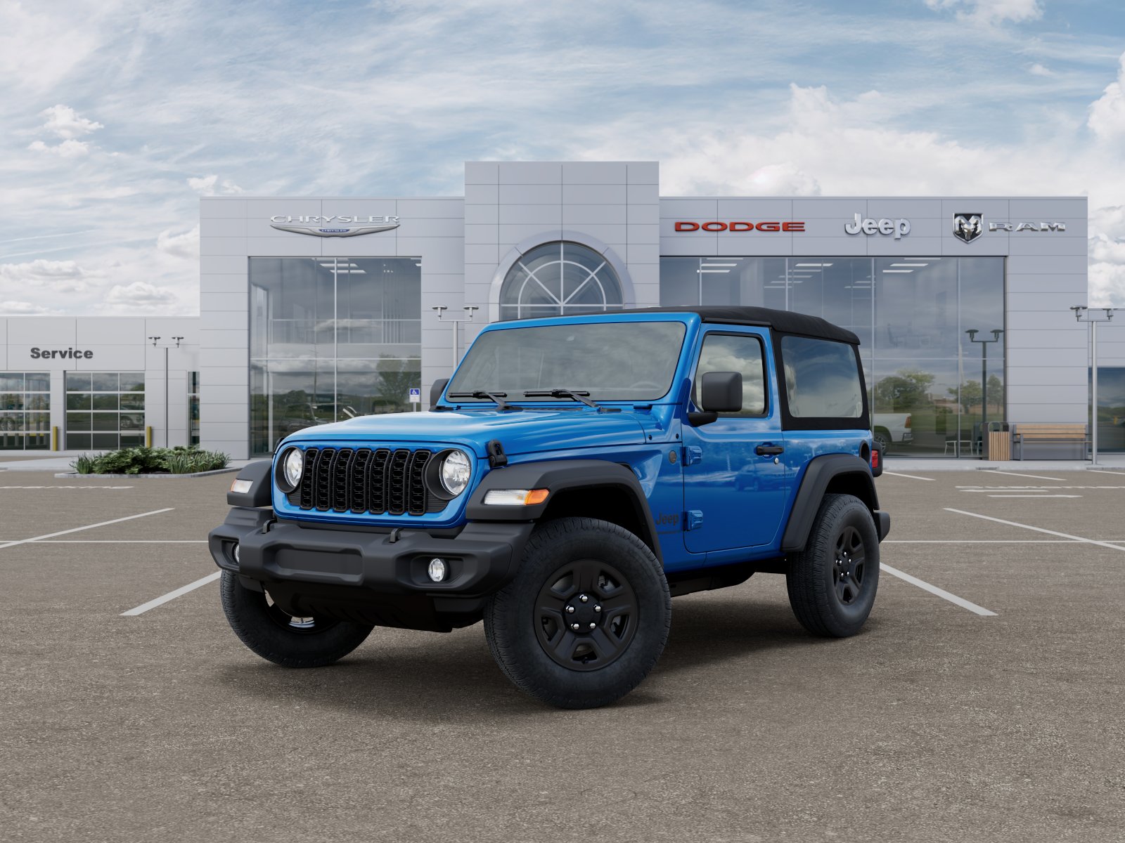 New 2026 Hydro Blue Pearlcoat Jeep Sport image 27