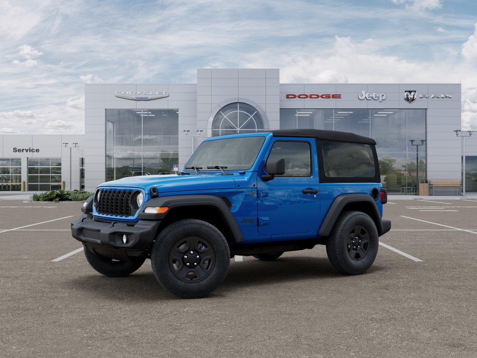 New 2026 Hydro Blue Pearlcoat Jeep Sport image 28
