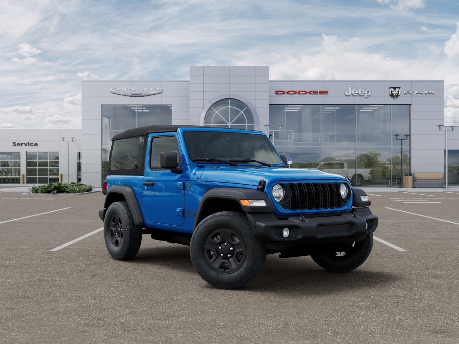 New 2026 Hydro Blue Pearlcoat Jeep Sport image 31