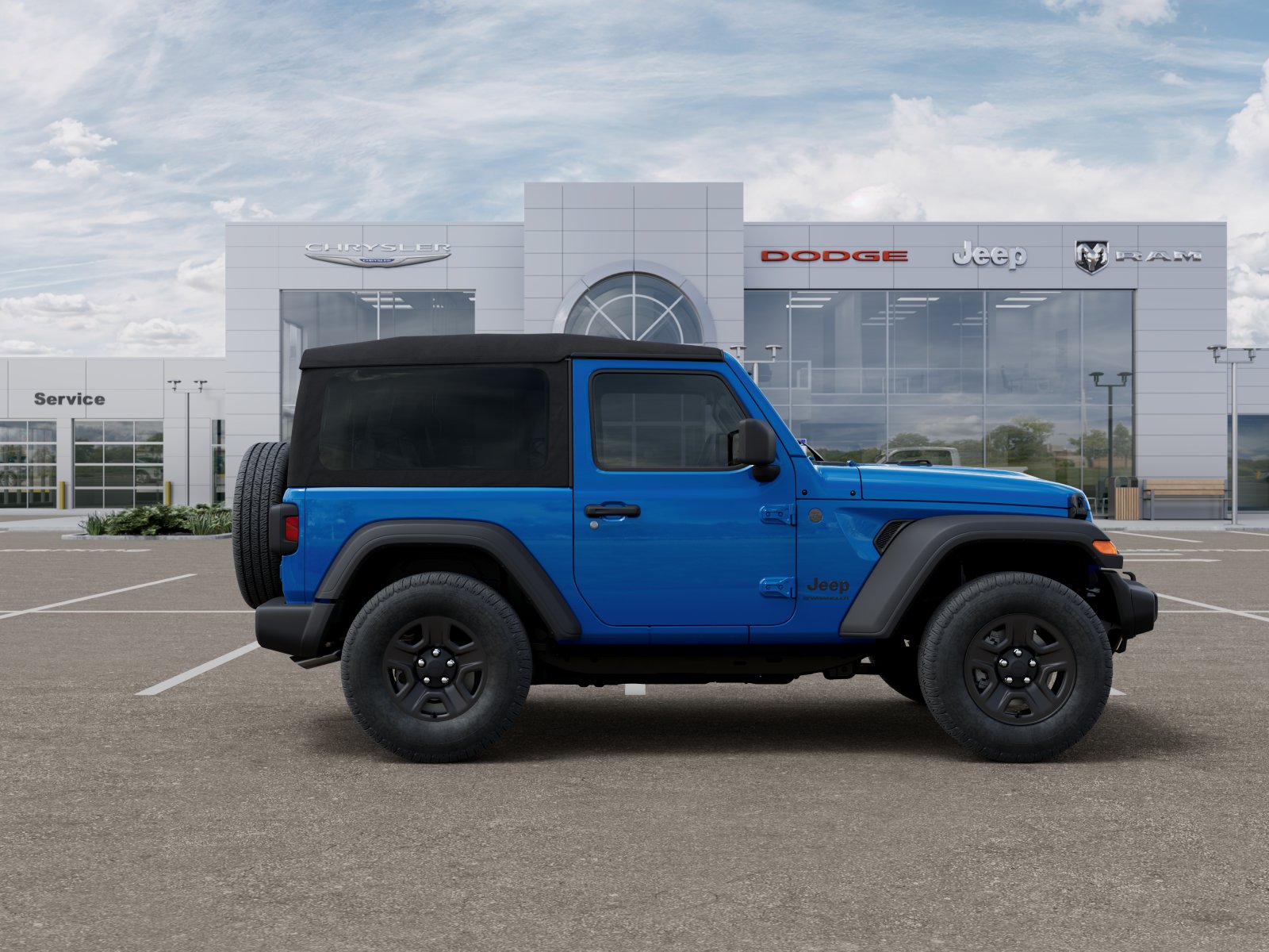 New 2026 Hydro Blue Pearlcoat Jeep Sport image 47