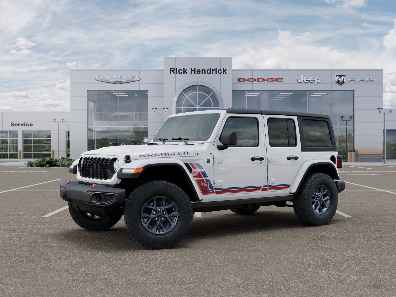New 2026 Bright White Clearcoat Jeep America 250 image 2