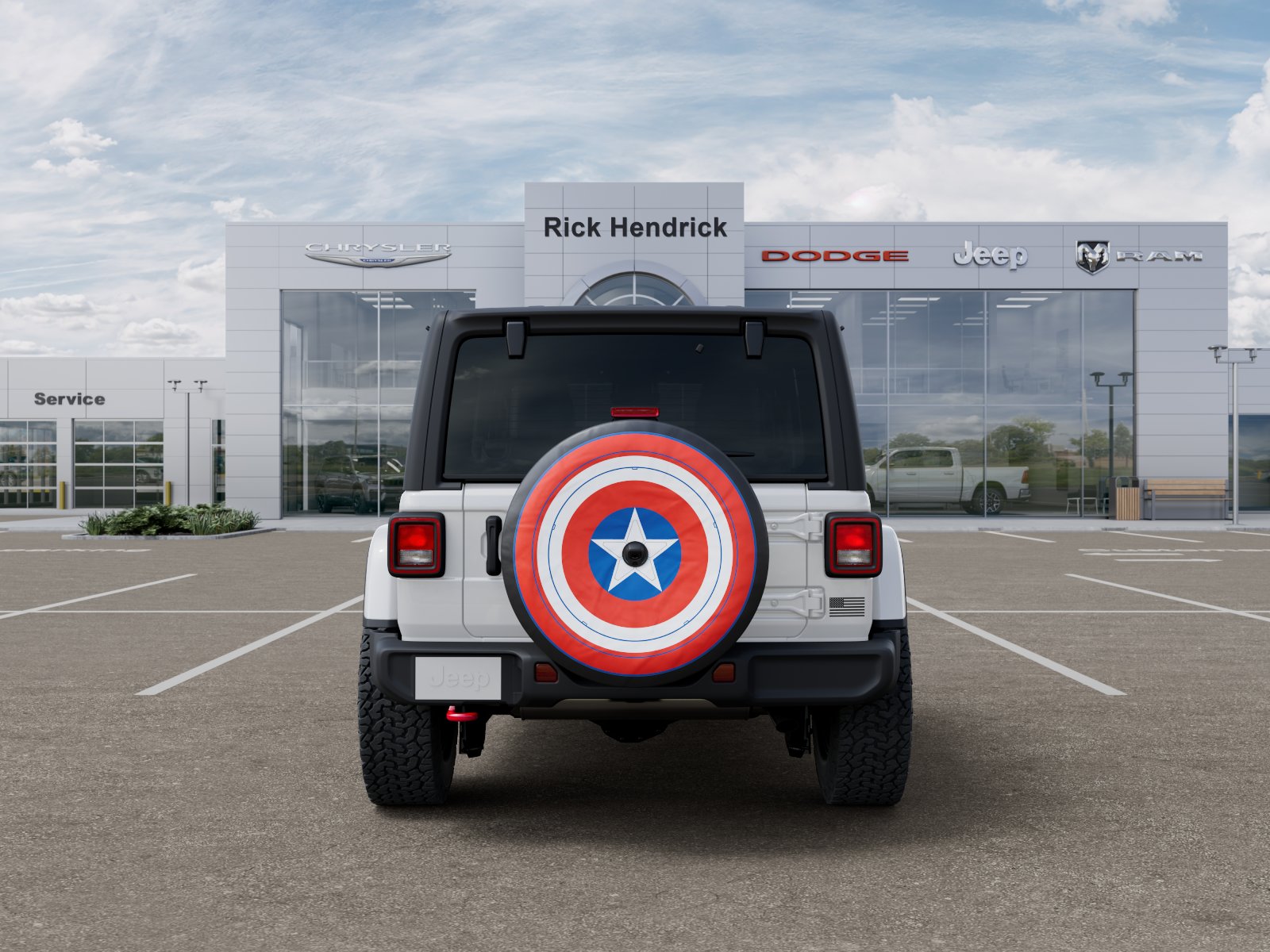 New 2026 Bright White Clearcoat Jeep America 250 image 6