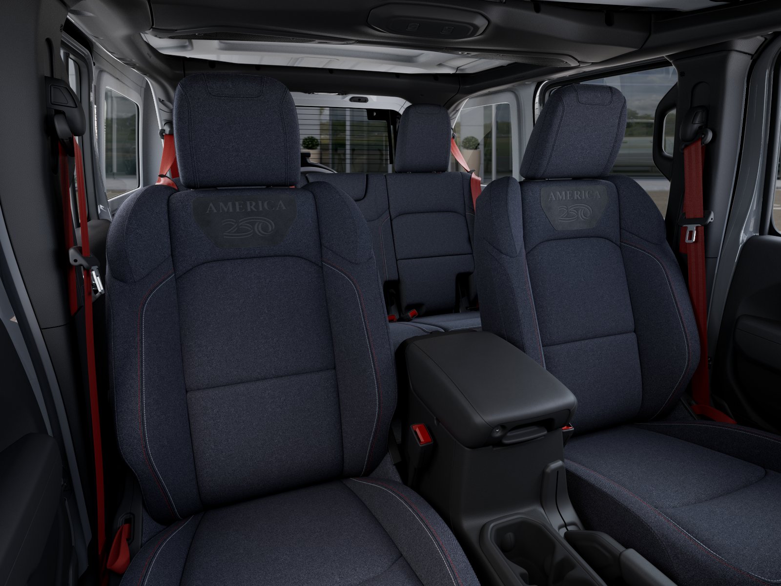 New 2026 Bright White Clearcoat Jeep America 250 image 15