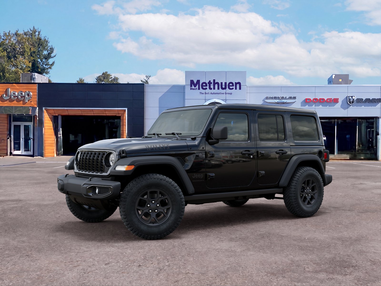 New 2026 Black Clear-Coat Exterior Paint Jeep Willys image 28
