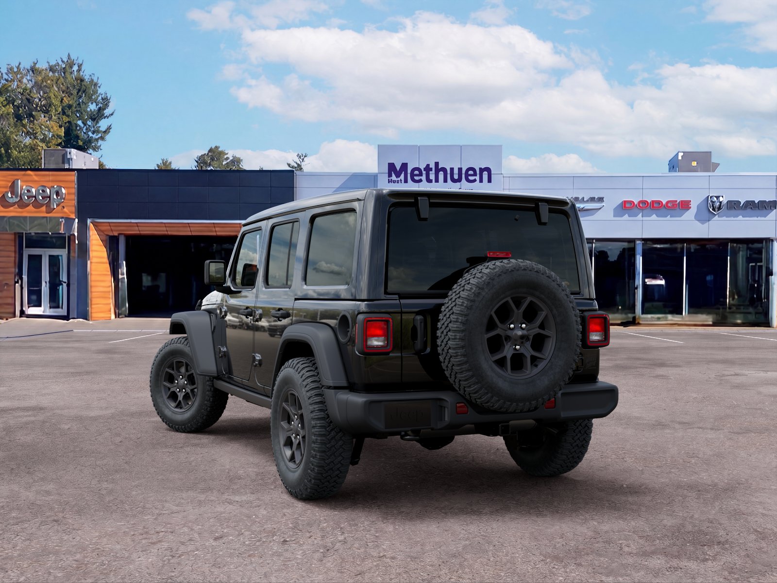 New 2026 Black Clear-Coat Exterior Paint Jeep Willys image 29