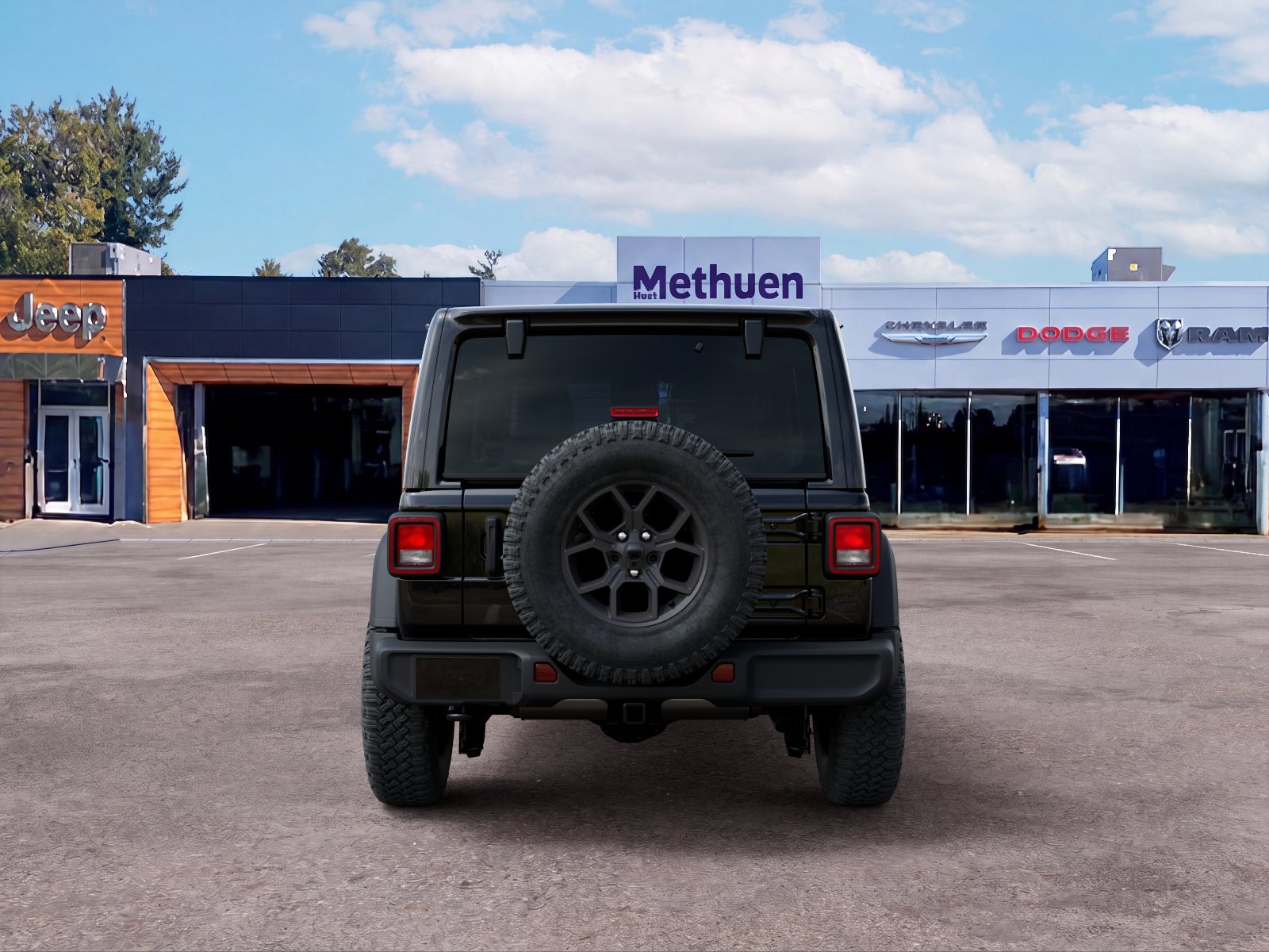 New 2026 Black Clear-Coat Exterior Paint Jeep Willys image 33