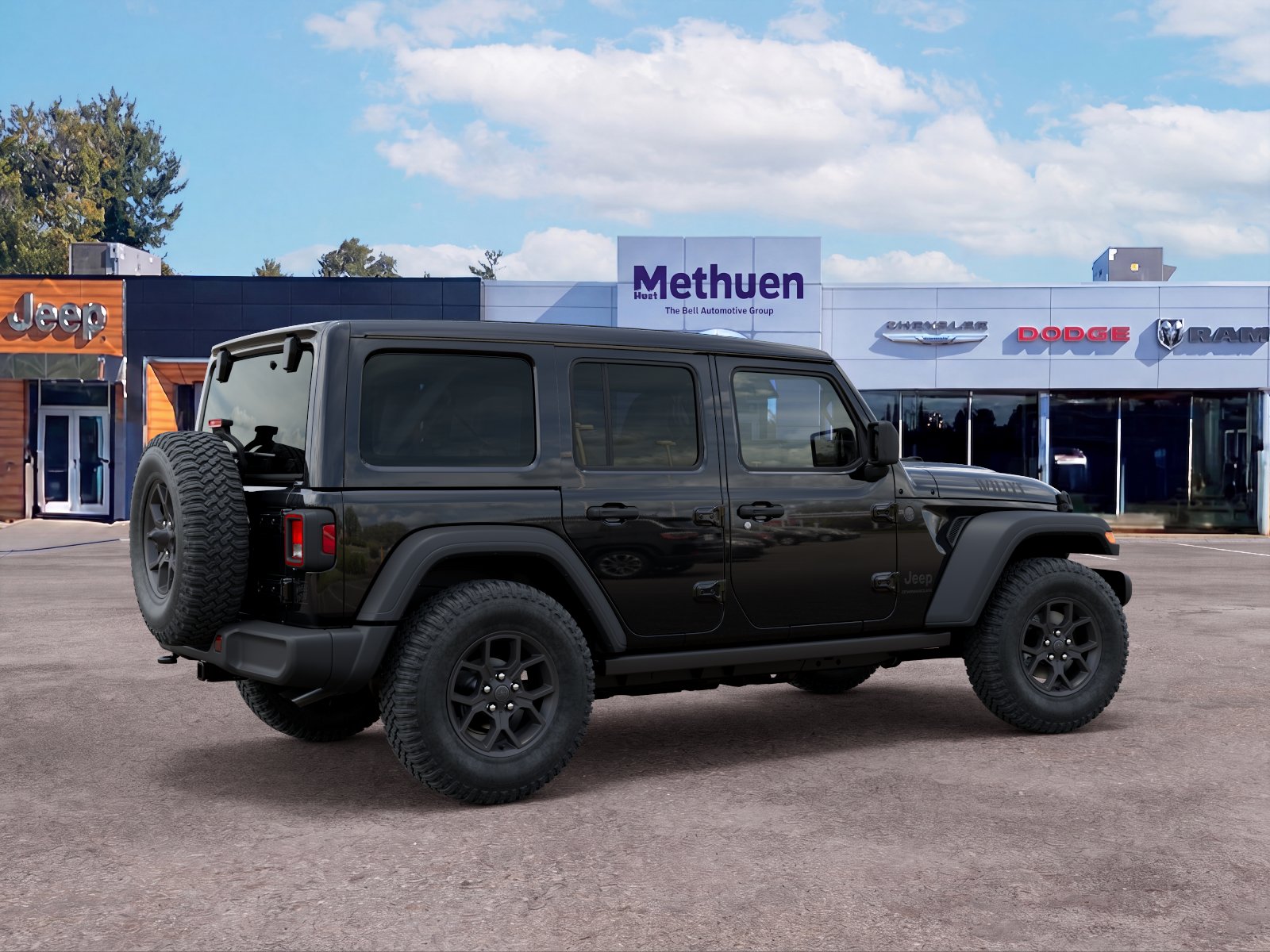 New 2026 Black Clear-Coat Exterior Paint Jeep Willys image 30