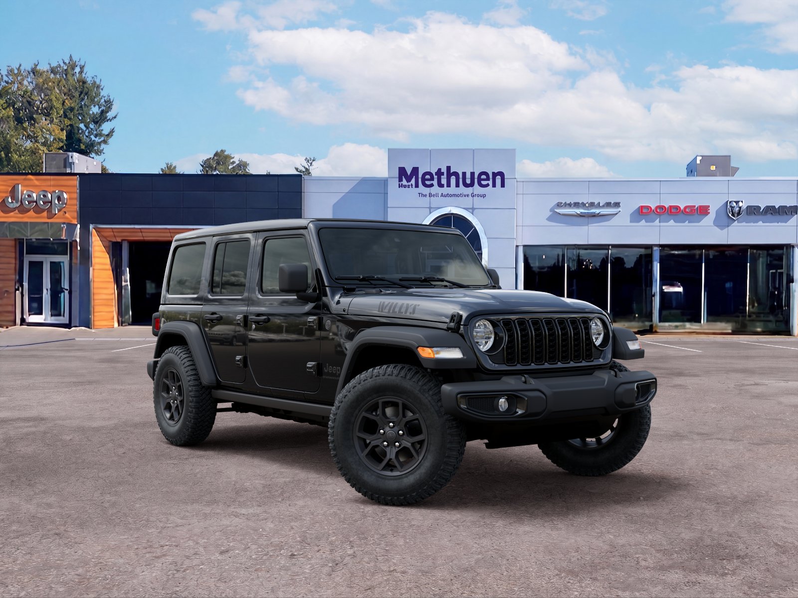 New 2026 Black Clear-Coat Exterior Paint Jeep Willys image 31