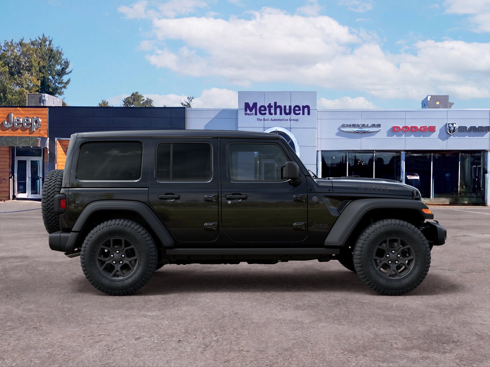 New 2026 Black Clear-Coat Exterior Paint Jeep Willys image 47