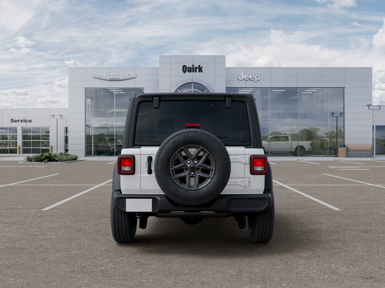 New 2026 Bright White Clearcoat Jeep Sport S image 33