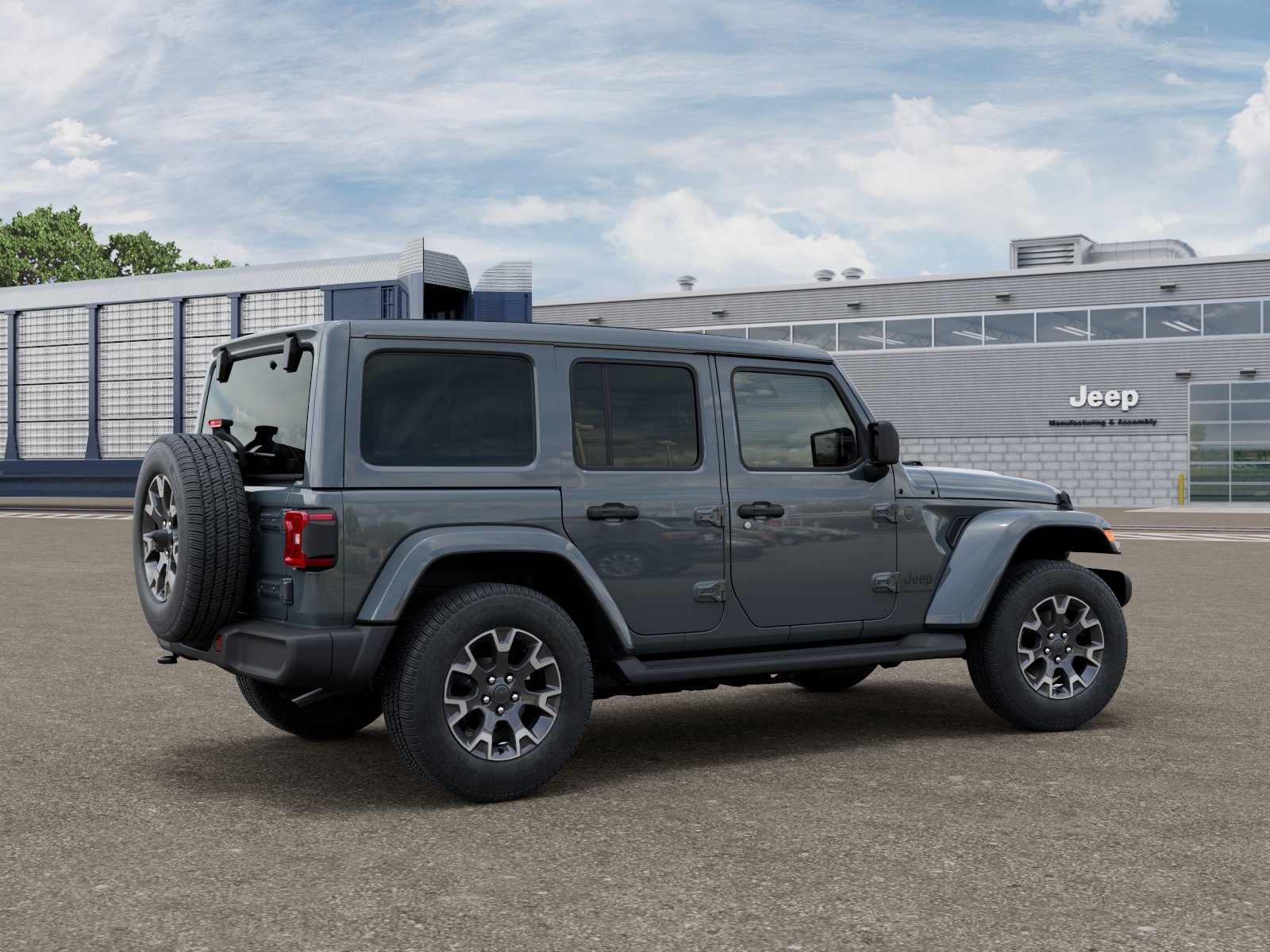 New 2026 Anvil Clear-Coat Exterior Paint Jeep Sahara image 5
