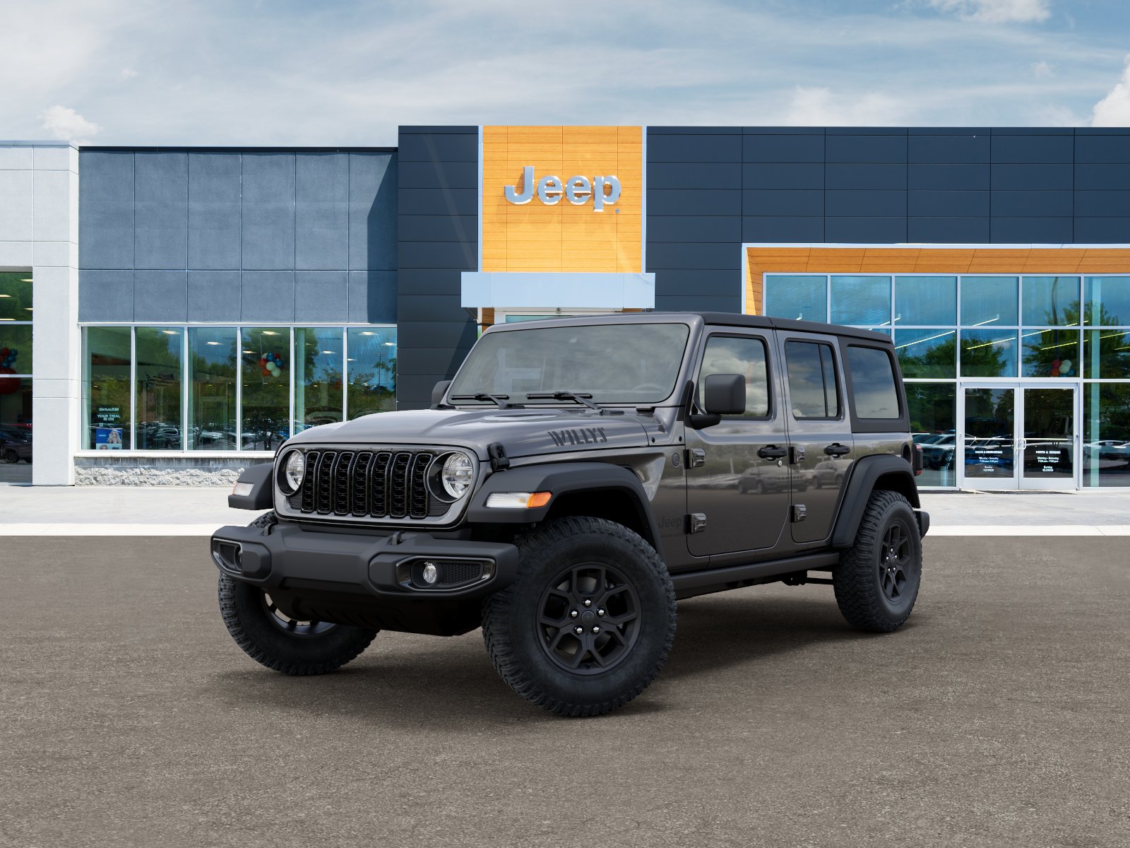New 2026 Granite Crystal Metallic Clearcoat Jeep Willys image 27