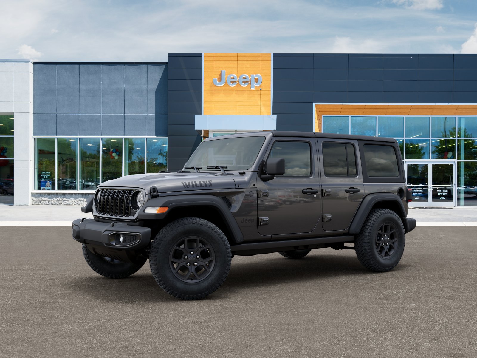 New 2026 Granite Crystal Metallic Clearcoat Jeep Willys image 28