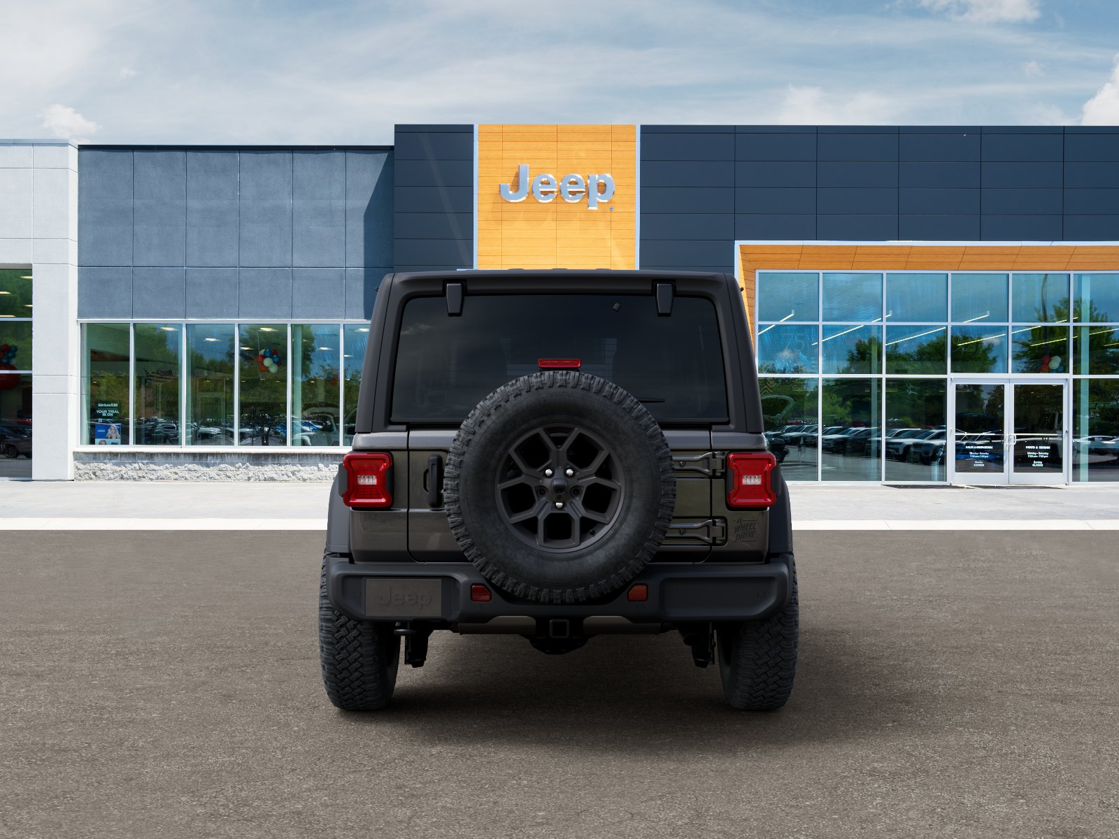 New 2026 Granite Crystal Metallic Clearcoat Jeep Willys image 33