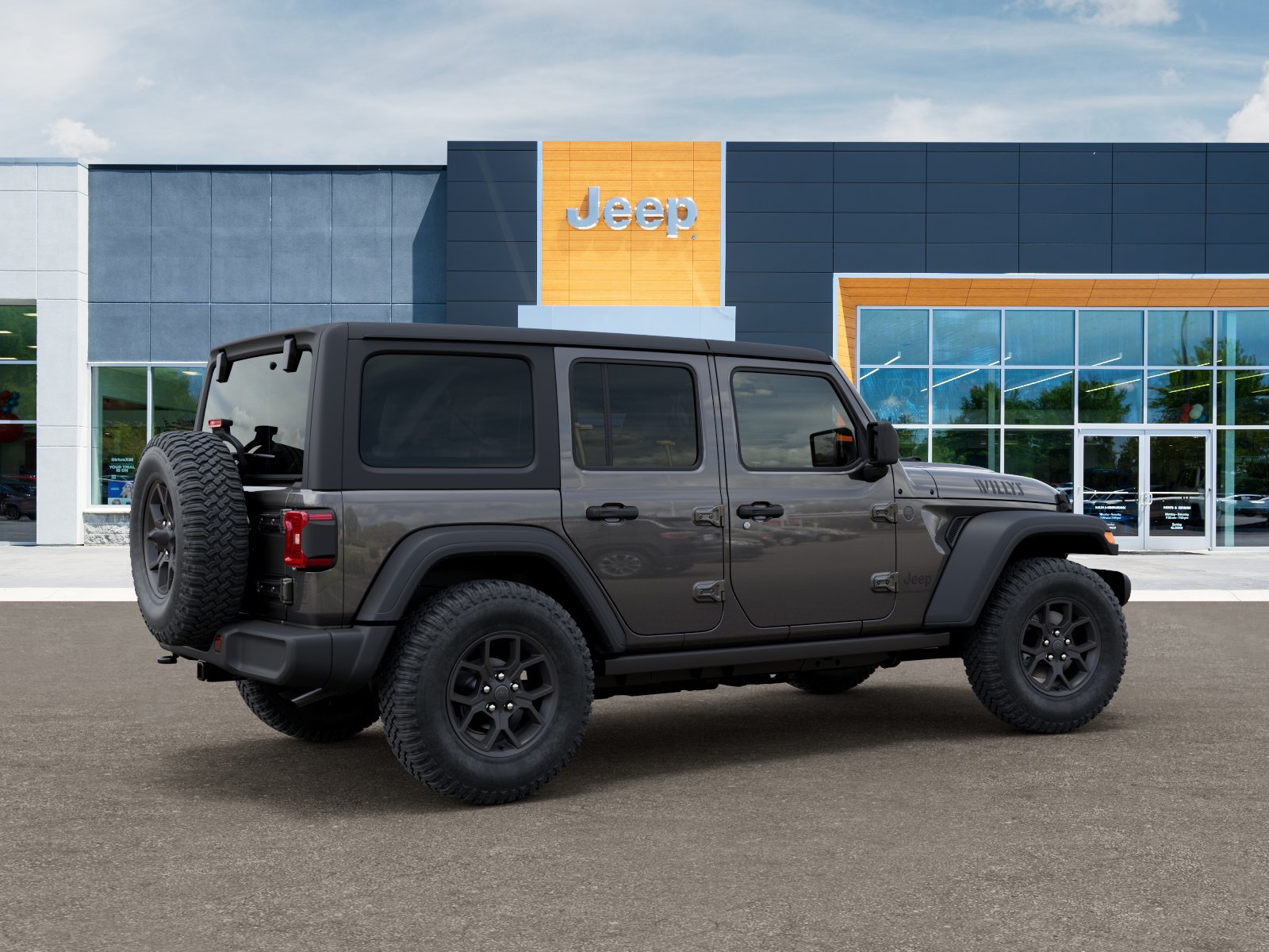 New 2026 Granite Crystal Metallic Clearcoat Jeep Willys image 30