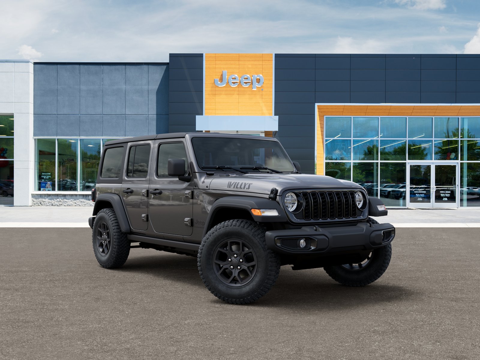 New 2026 Granite Crystal Metallic Clearcoat Jeep Willys image 31