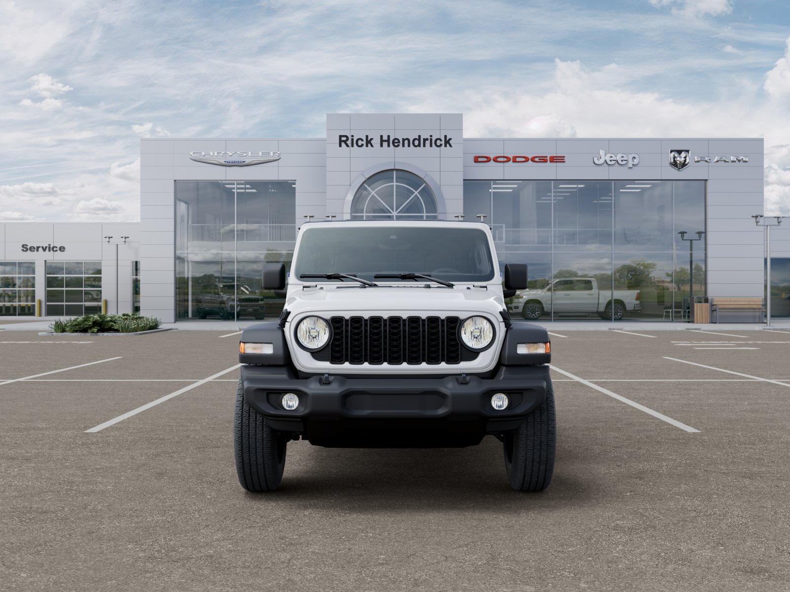 New 2026 Bright White Clearcoat Jeep Sport image 41