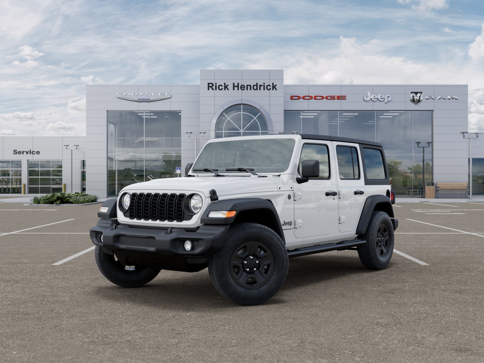 New 2026 Bright White Clearcoat Jeep Sport image 37