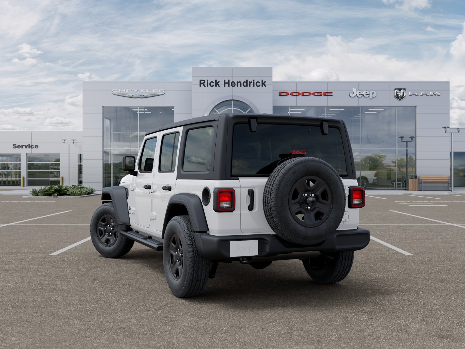 New 2026 Bright White Clearcoat Jeep Sport image 39