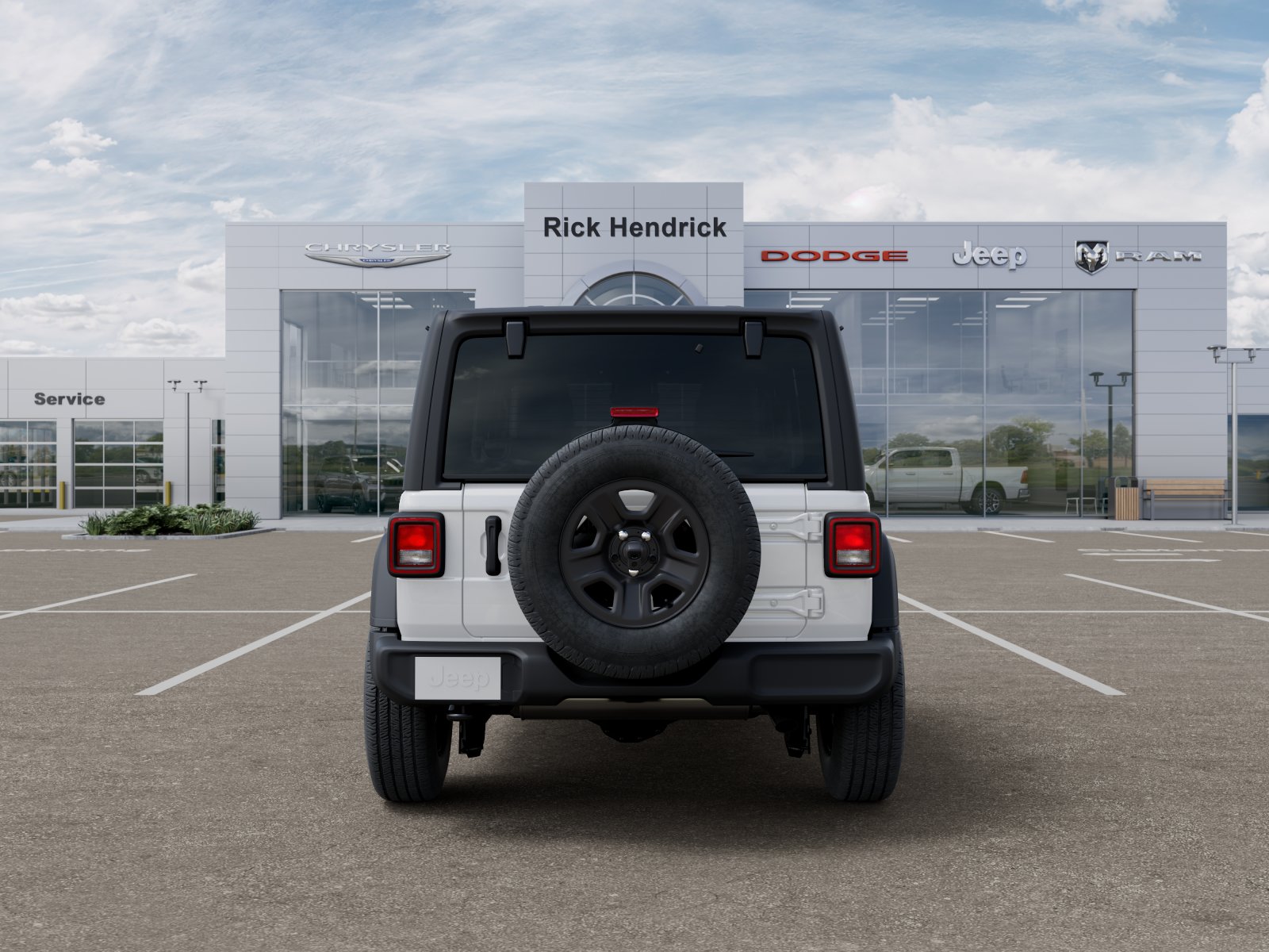 New 2026 Bright White Clearcoat Jeep Sport image 42