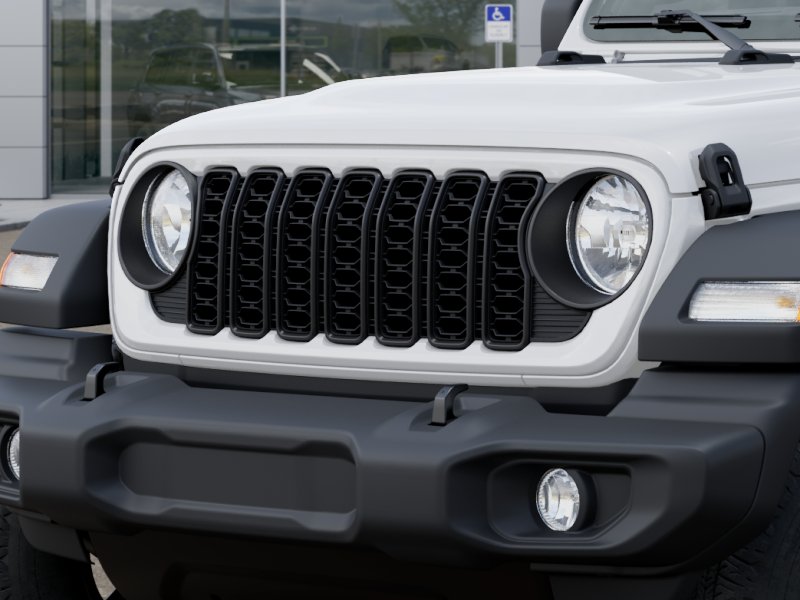 New 2026 Bright White Clearcoat Jeep Sport image 46