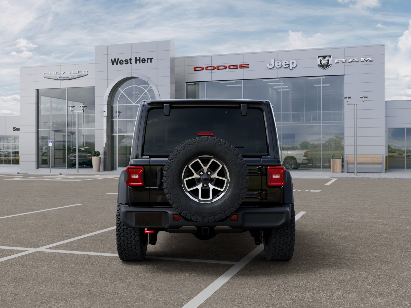 New 2026 Black Clearcoat Jeep Rubicon image 7